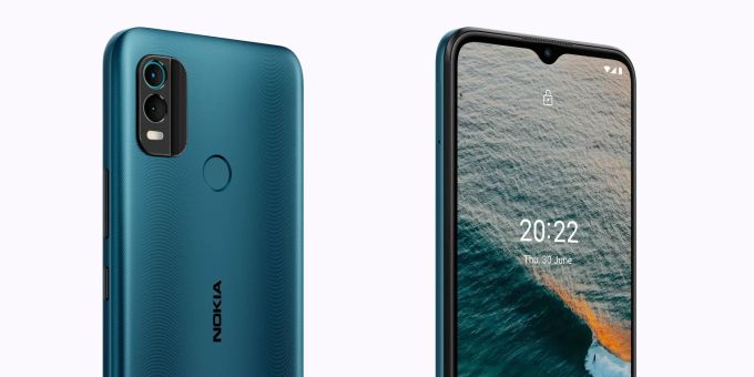 Das Nokia C21 Plus verfügt sogar über einen Fingerabdruckscanner. Nokia C21 Plus