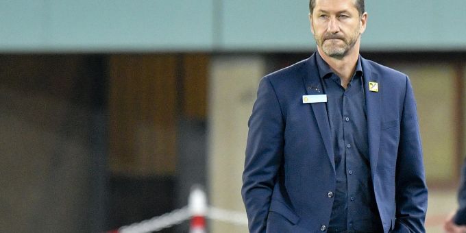 Trainer Franco Foda ist mit Österreich in der WM-Qualifikation an Wales gescheitert. Österreich Franco Foda