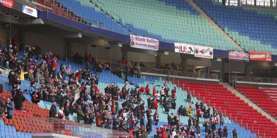Derzeit sind in Leipzig nur wenige Zuschauer im Stadion erlaubt. Foto: Jan Woitas/dpa-Zentralbild/dpa