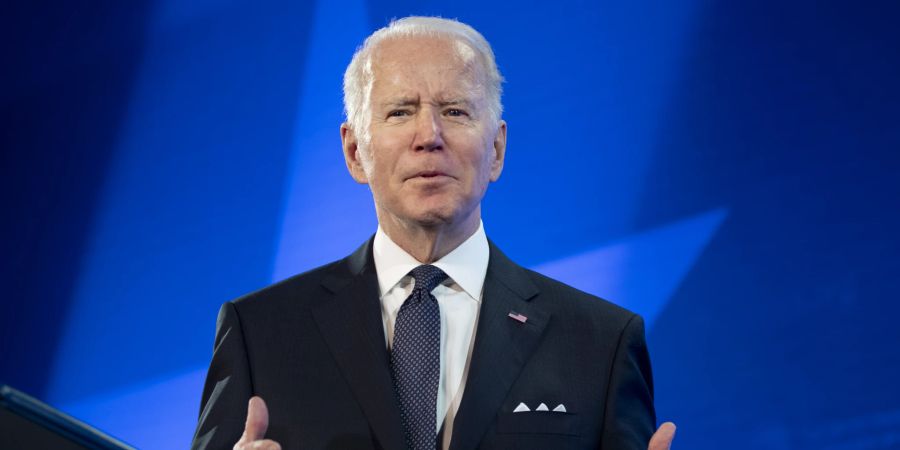 US President Joe Biden at the United States Conference of Mayors 90th Winter Meeting