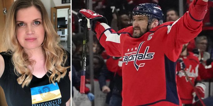 Wegen Ukraine-Krieg - Capitals blocken Journalistin nach Ovechkin-Story