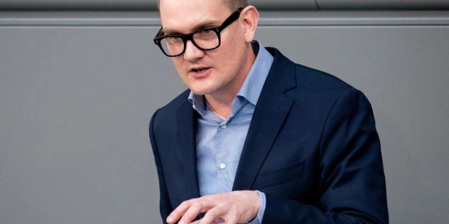 Janosch Dahmen, Gesundheitsexperte von Bündnis 90/Die Grünen. Foto: Kay Nietfeld/dpa/Archivbild