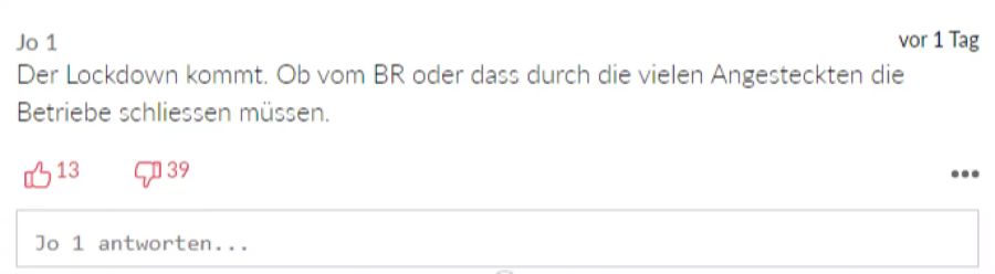 Für diesen Nau.ch-Leser ist ein Lockdown sowieso unvermeidbar.