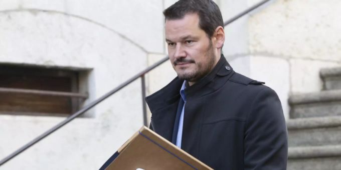 Freispruch vor der zweiten Instanz: Der ehemalige Genfer Staatsrat Pierre Maudet. (Archivbild) Freispruch vor der zweiten Instanz: Der ehemalige Genfer Staatsrat Pierre Maudet. (Archivbild)