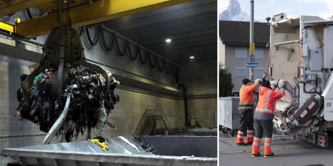 Mit der Änderung der Abfallverordnung müssten die Kantone Massnahmen für die Entsorgungssicherheit durch die Kehrichtverbrennungsanlagen planen. (Archivbild) KVA Klimawandel