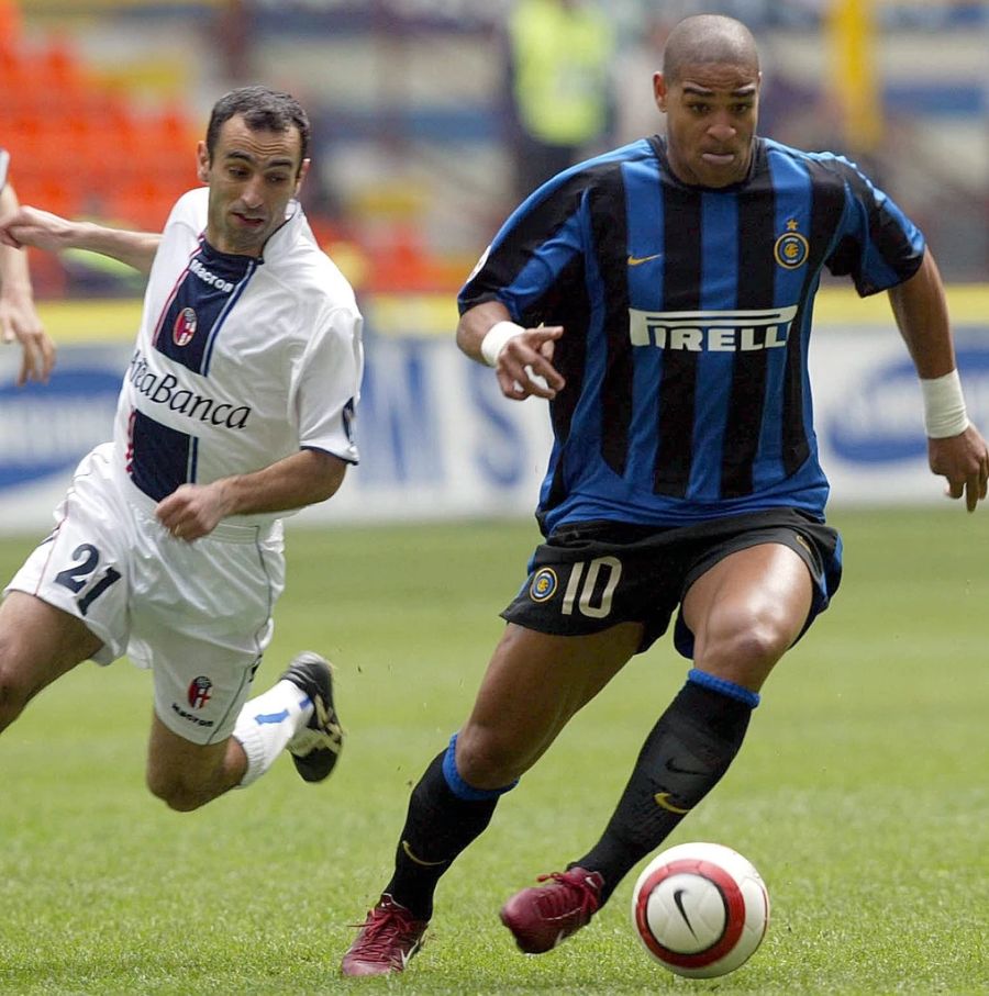 Adriano Leite Ribeiro (r.) machte sich in den 2000er-Jahren bei Inter Mailand einen grossen Namen.