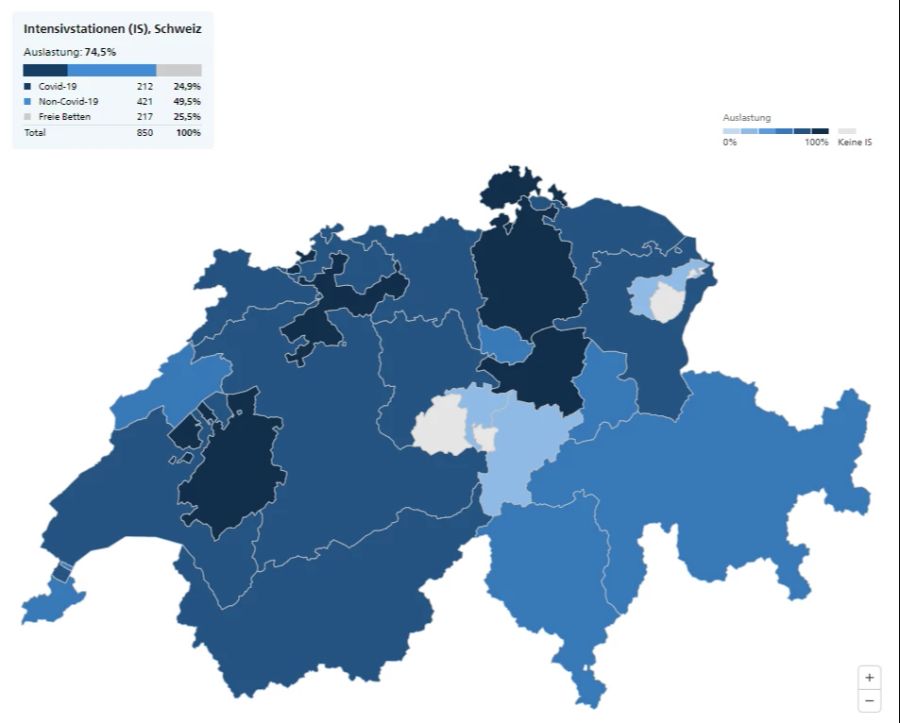 Coronavirus Intensivstationen