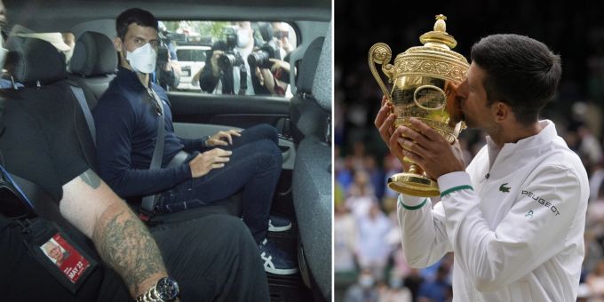Es droht mehr Ärger - Verpasst ungeimpfter Djokovic auch Wimbledon?