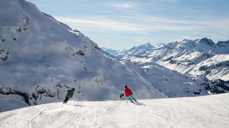 Skigebiet Engelberg-Titlis.