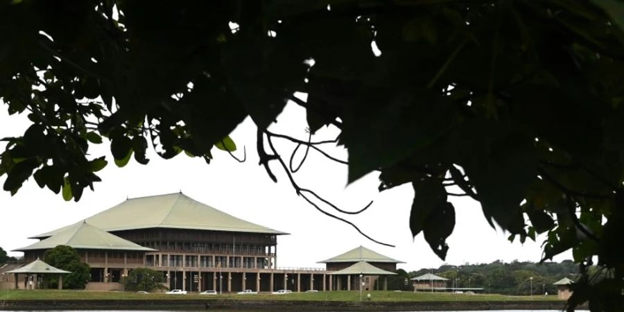 Parlamentsgebäude in Colombo