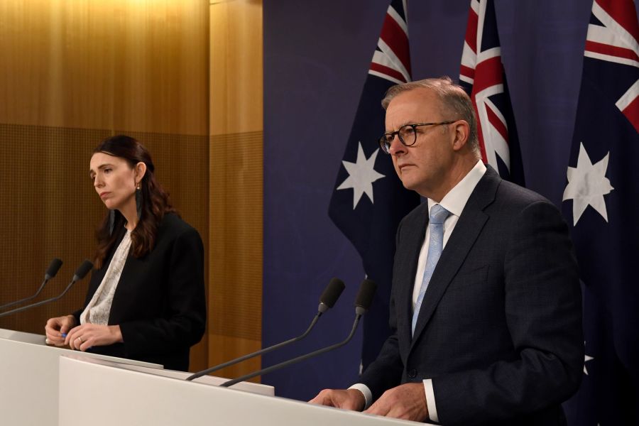 Anthony Albanese Jacinda Ardern