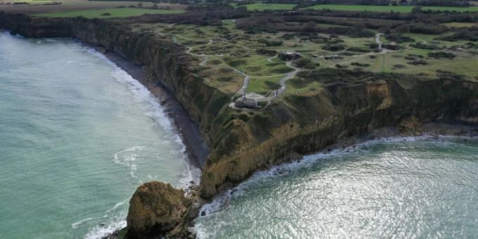 Steilküste Pointe du Hoc Steilküste Pointe du Hoc