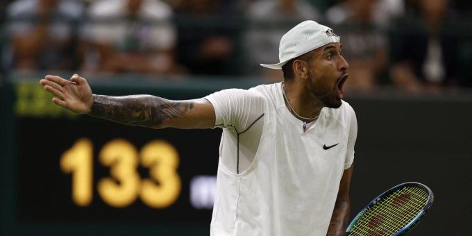 Nick Kyrgios war auf dem Tennisplatz mehrfach durch rüpelhaftes Benehmen aufgefallen. Hitzkopf