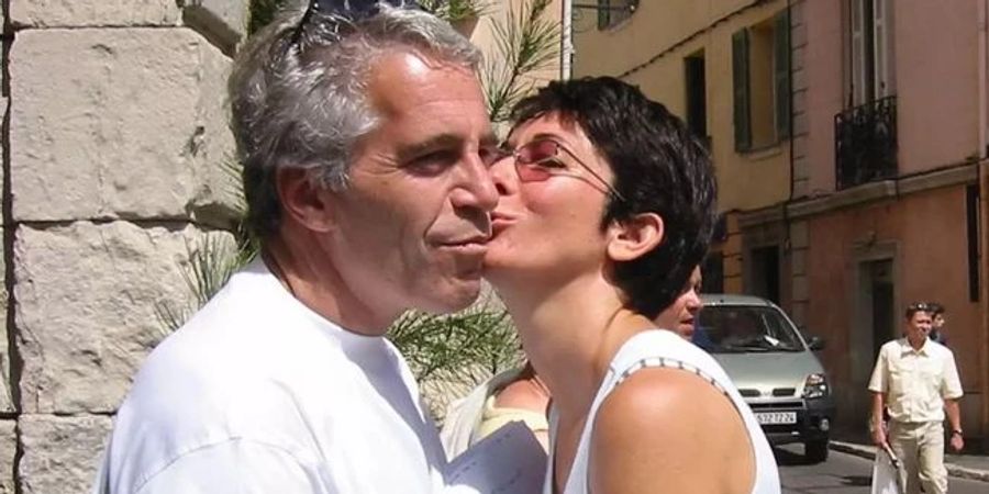 Ghislaine Maxwell und Jeffrey Epstein. Sie muss für 20 Jahre hinter Gitter.