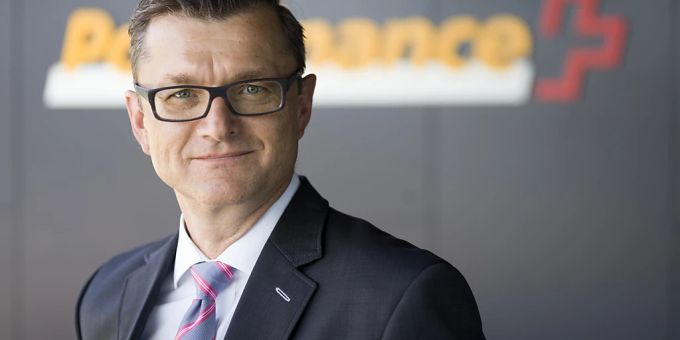 Der Konzernchef der Postfinance, Hansruedi Köng, hat das Unternehmen in den letzten Jahren fit getrimmt. (Archivbild) Der Konzernchef der Postfinance, Hansruedi Köng, hat das Unternehmen in den letzten Jahren fit getrimmt. (Archivbild)