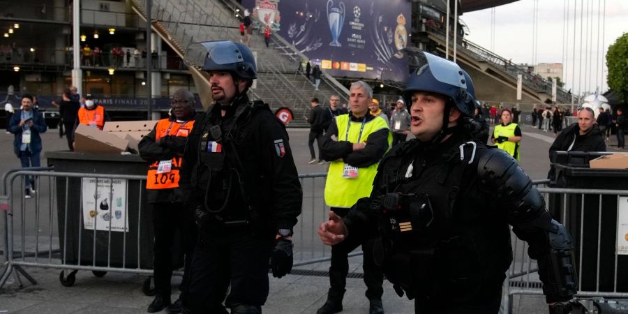 Die Polizei hatte rund um das Champions-League-Finale viel zu tun.