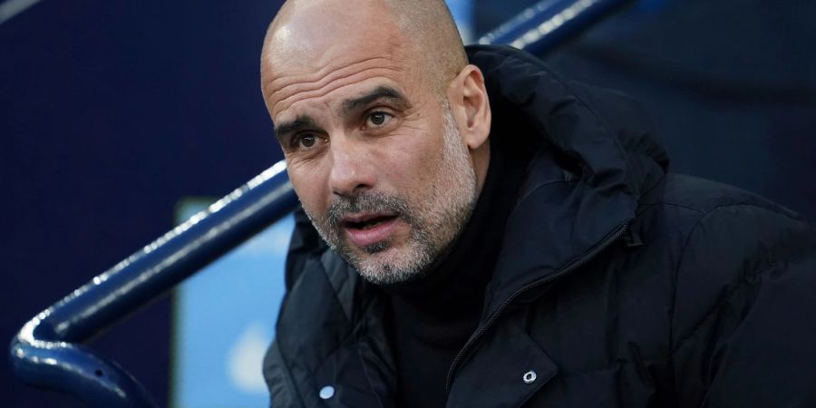 Der Erfolgstrainer von Manchester City: Pep Guardiola.