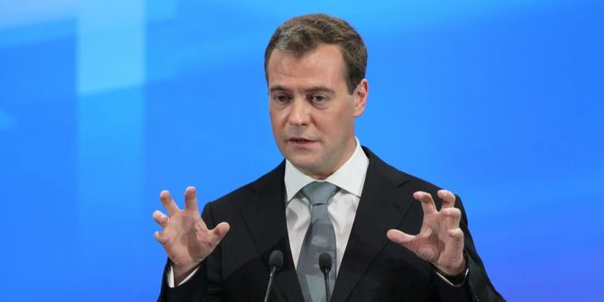 Dmitri Medwedew krieg