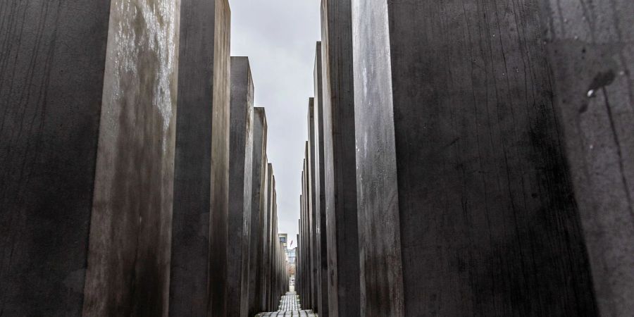 Das Mahnmal für die ermordeten Juden Europas, das auch Holocaust-Mahnmal genannt wird..