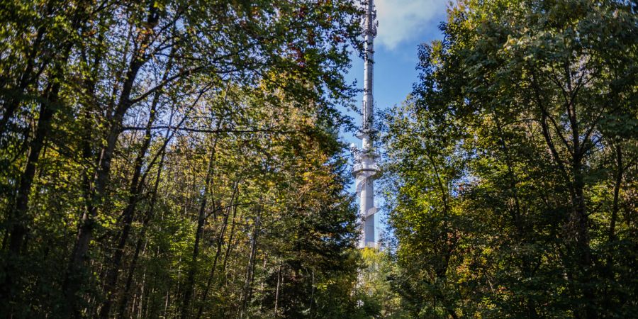 Der Brühlbergturm in Winterthur.