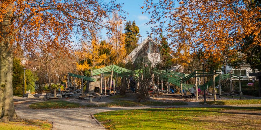 Der Spielplatz Hornanlage in Küsnacht (ZH).