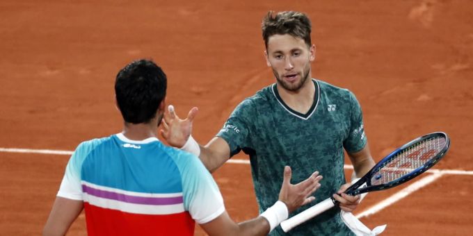 Casper Ruud steht im Finale. Casper Ruud