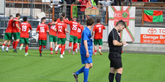 Der FC Lerchenfeld gewinnt gegen den FC Dürrenast (2022/23)