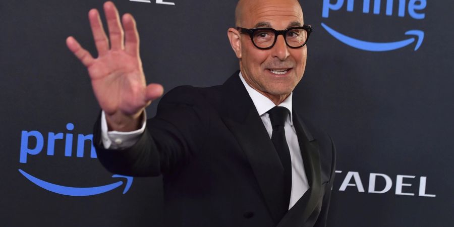 Der Schauspieler Stanley Tucci kommt zu einer Vorführung der Thriller-Serie «Citadel» in den USA.