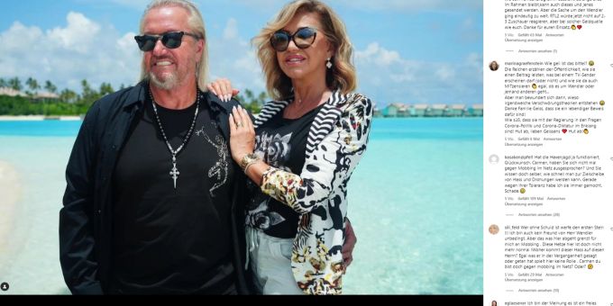 Robert und Carmne Geiss hatten Angst um ihre Tochter. Geissens