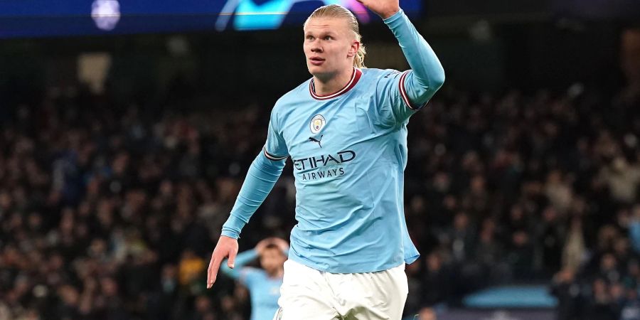 Manchester Citys Star Erling Haaland ist wieder fit.