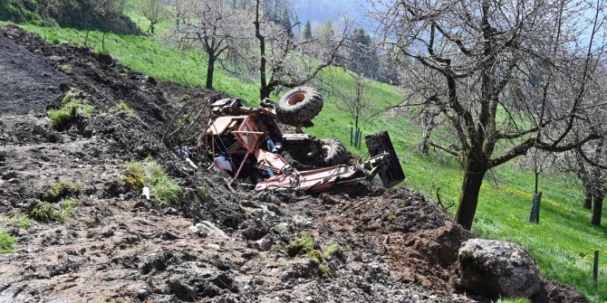 Unfall in Walchwil