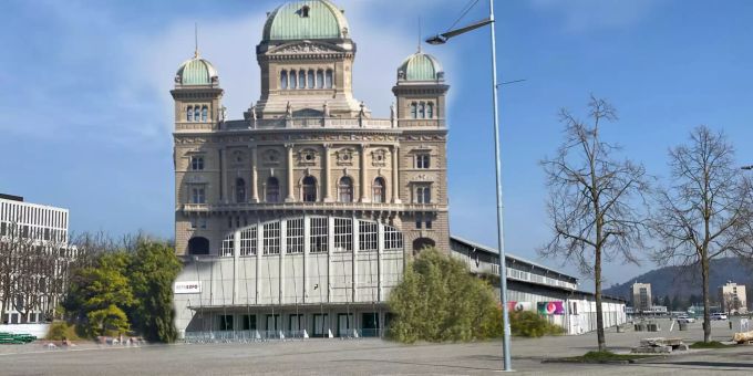 Impro-Parlament - So funktioniert das Not-Bundeshaus an der Bernexpo