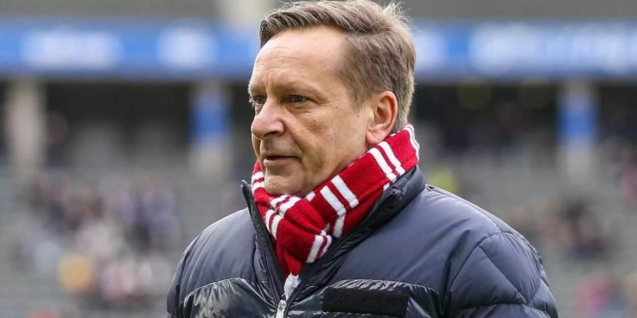 Geschäftsführer Sport des 1. FC Köln, Horst Heldt. Foto: Andreas Gora/dpa