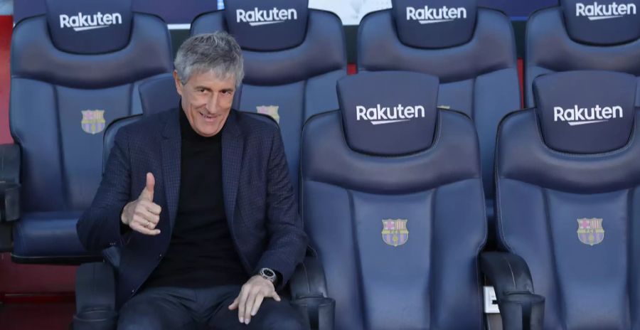 Quique Setién ist der neue Mann auf der Trainerbank des FC Barcelona.