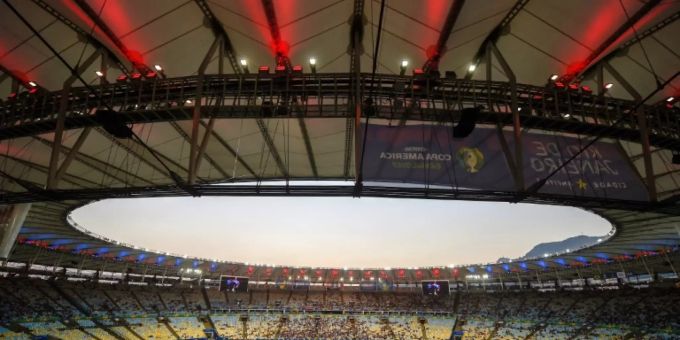 Das Maracanã-Stadion in Rio de Janeiro Das Maracanã-Stadion in Rio de Janeiro