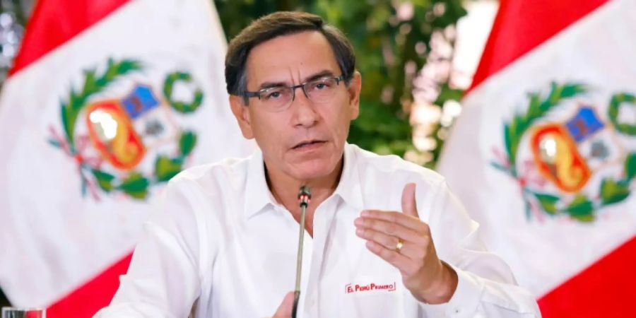 Der peruanische Präsident Martín Vizcarra