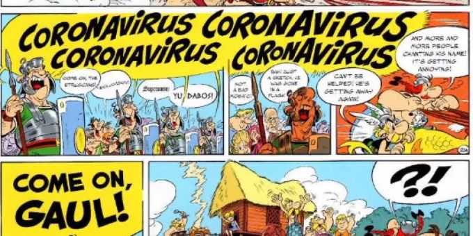 Als Bösewicht - Coronavirus kam bereits 2017 im «Asterix» vor
