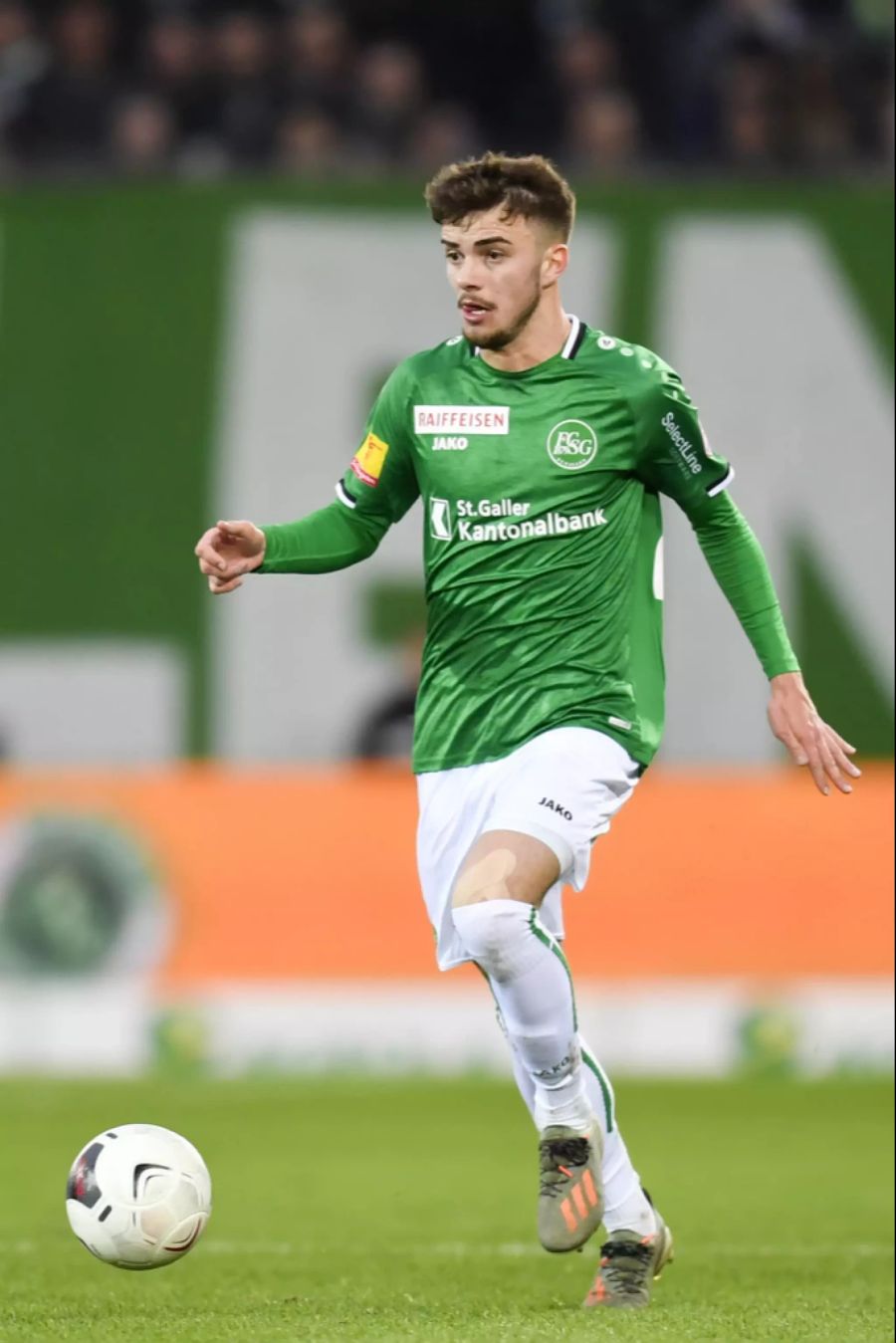 Betim Fazliji spielt erst seit Anfang dieser Saison in der 1. Mannschaft des FC St.Gallen.