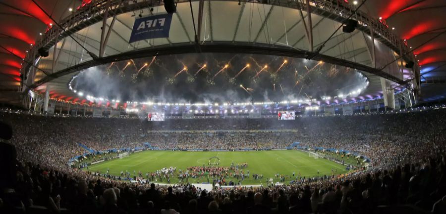 Das legendäre Maracana-Stadion in Rio de Janeiro wird im Kampf gegen das Coronavirus zu einem Spital umfunktioniert.