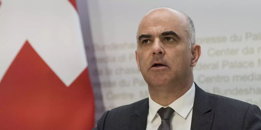 Alain Berset Coronavirus