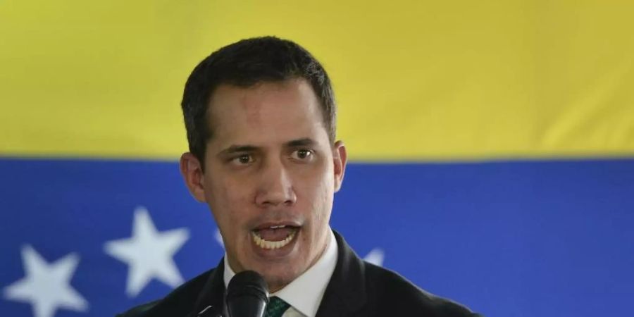 Venezuela klagt Oppositionsführer Juan Guaidó an. Foto: Matias Delacroix/AP/dpa