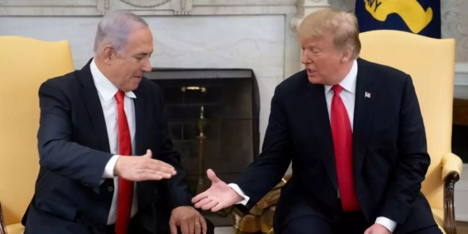 Benjamin Netanjahu und Donald Trump