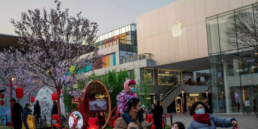 China ist der drittgrösste Verbrauchermarkt für Apple