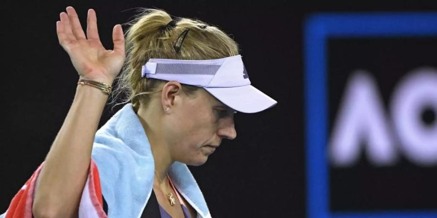 Spielt nicht beim Fed Cup: Angelique Kerber. Foto: Andy Brownbill/AP/dpa