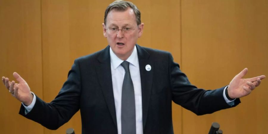 Thüringens linker Ministerpräsident Bodo Ramelow