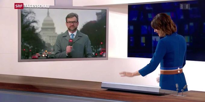 «Tut mir leid» - SRF-Boesch mit Aussetzer in der «Tagesschau»