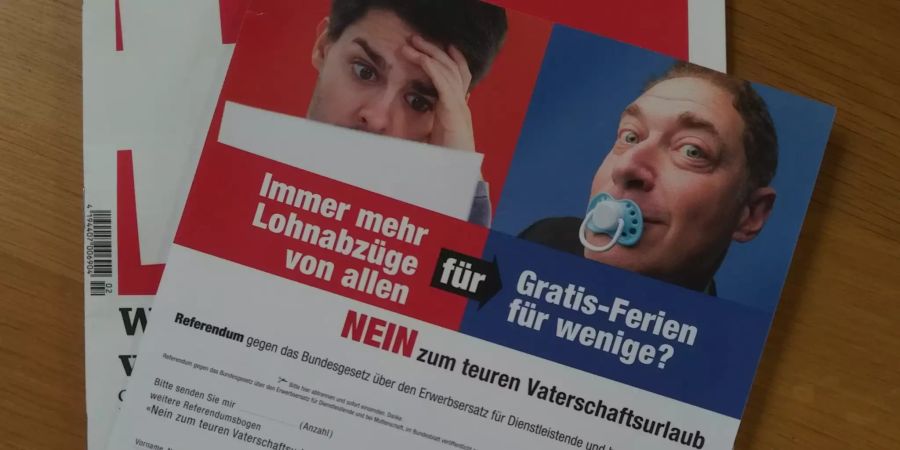 SVP Referendum Vaterschaftsurlaub