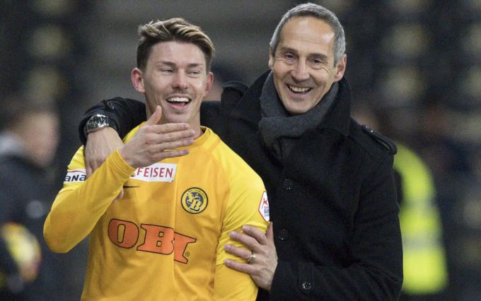 Christian Fassnacht reifte bei YB unter Adi Hütter zum A-Nationalspieler. YB Christian Fassnacht