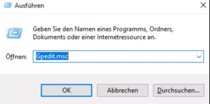 Einen Workaround gibt es bereits. Gpedit