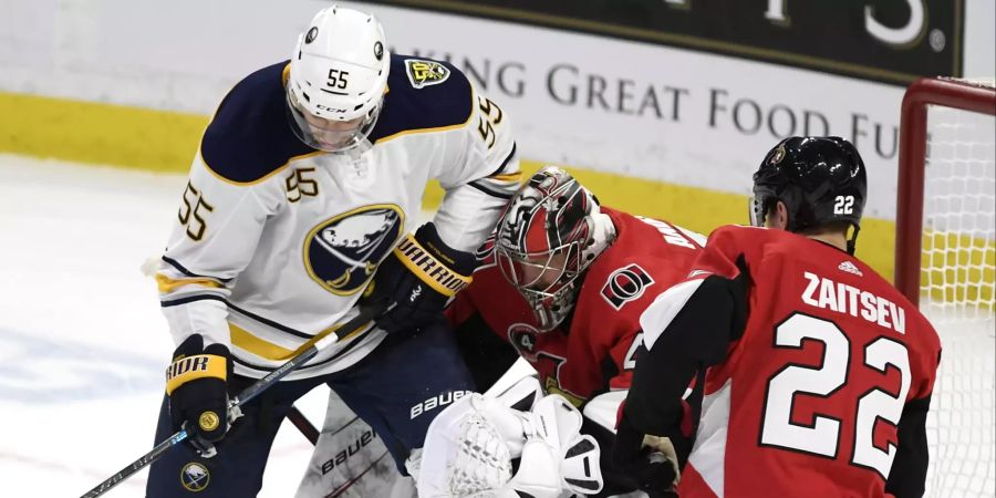 Die Buffalo Sabres verlieren gegen die Ottawa Senators auf ärgerliche Art und Weise.